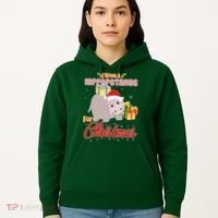 I Want A Hippopotamus for Christmas Classic Song Hoodie thumb 5
