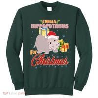 I Want A Hippopotamus for Christmas Classic Song Sweatshirt thumb 0
