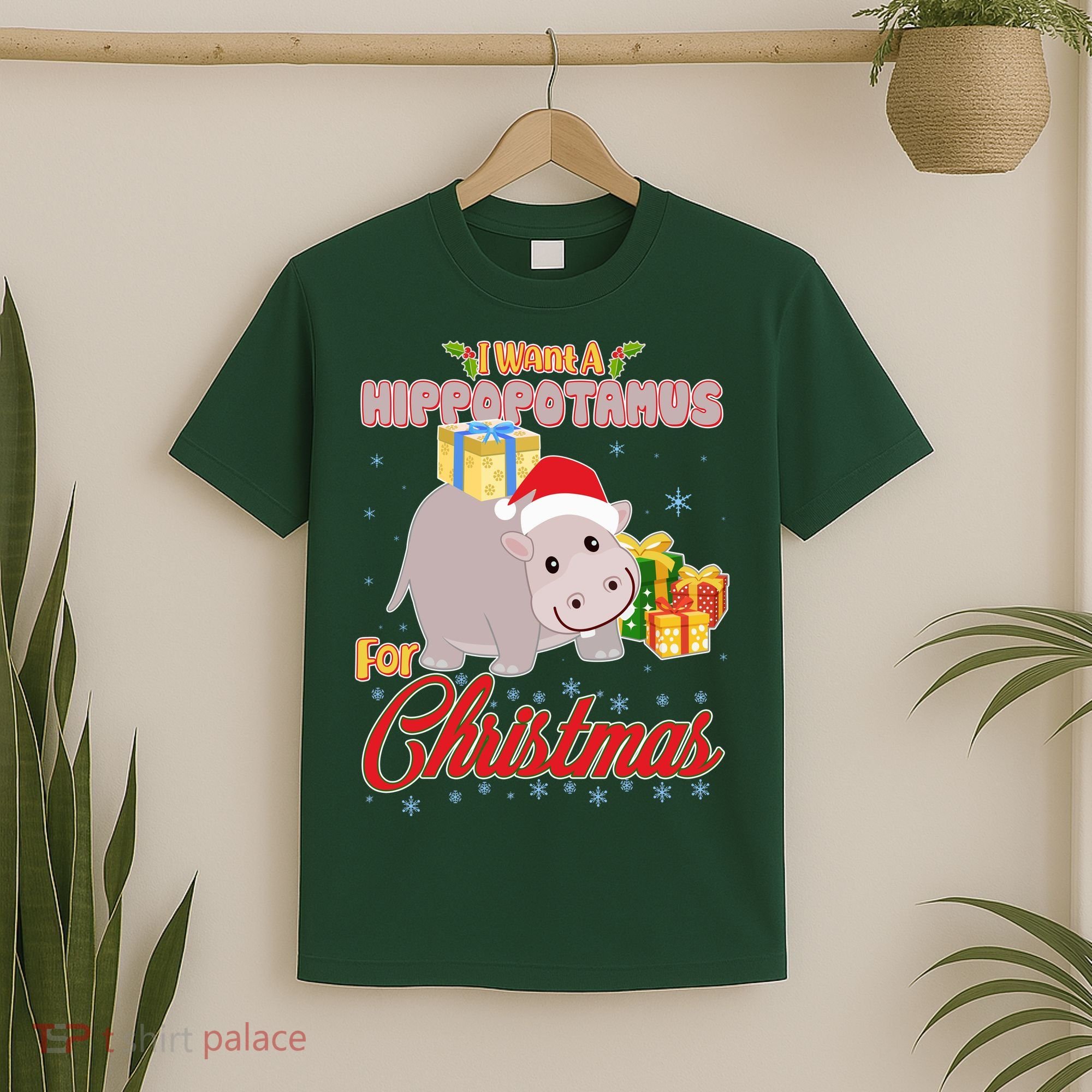 I Want A Hippopotamus for Christmas Classic Song T-Shirt