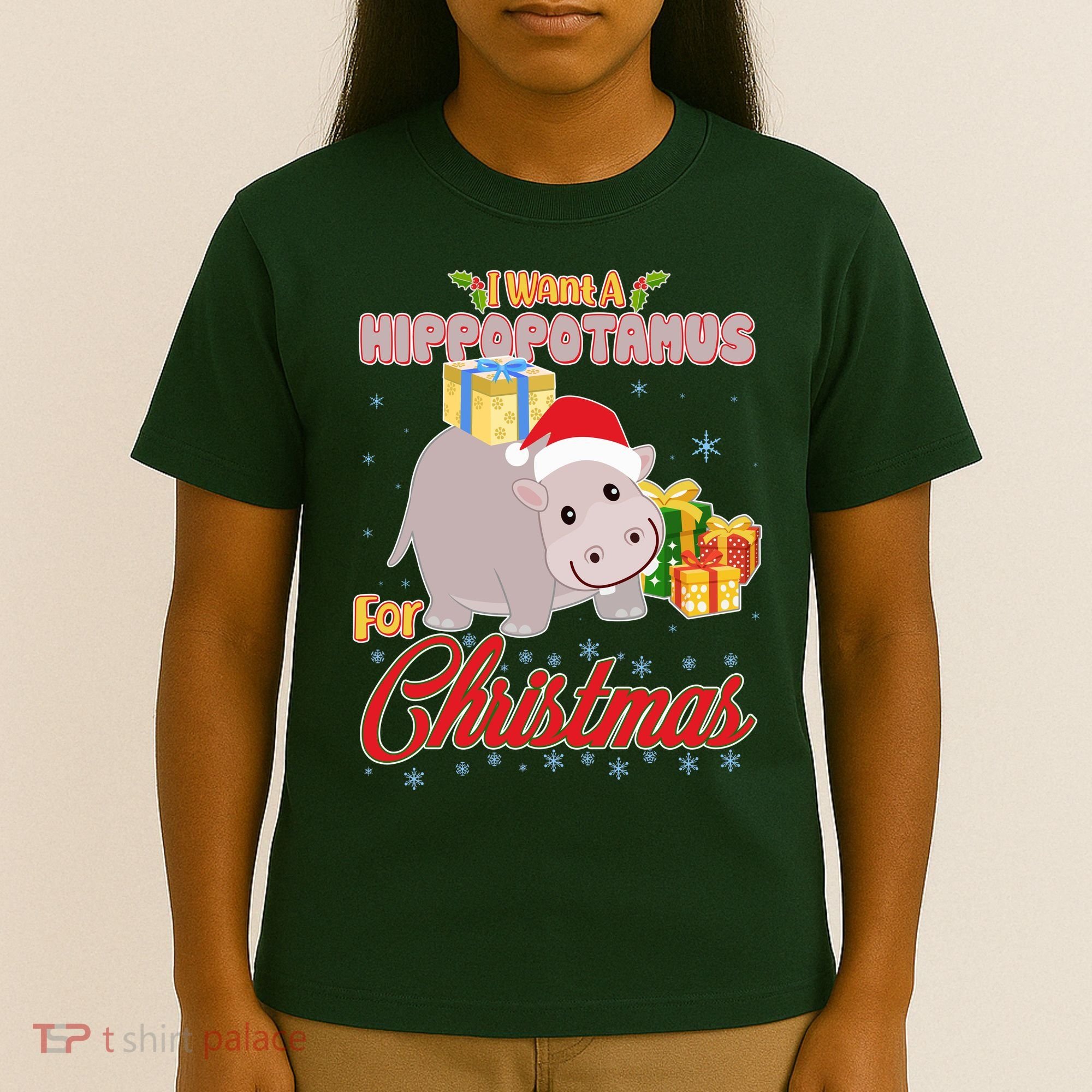 I Want A Hippopotamus for Christmas Classic Song T-Shirt