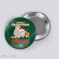 I Want A Hippopotamus for Christmas Classic Song Button thumb 0