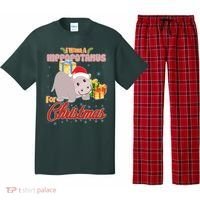 I Want A Hippopotamus for Christmas Classic Song Pajama Set thumb 0