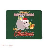 I Want A Hippopotamus for Christmas Classic Song Mousepad thumb 0