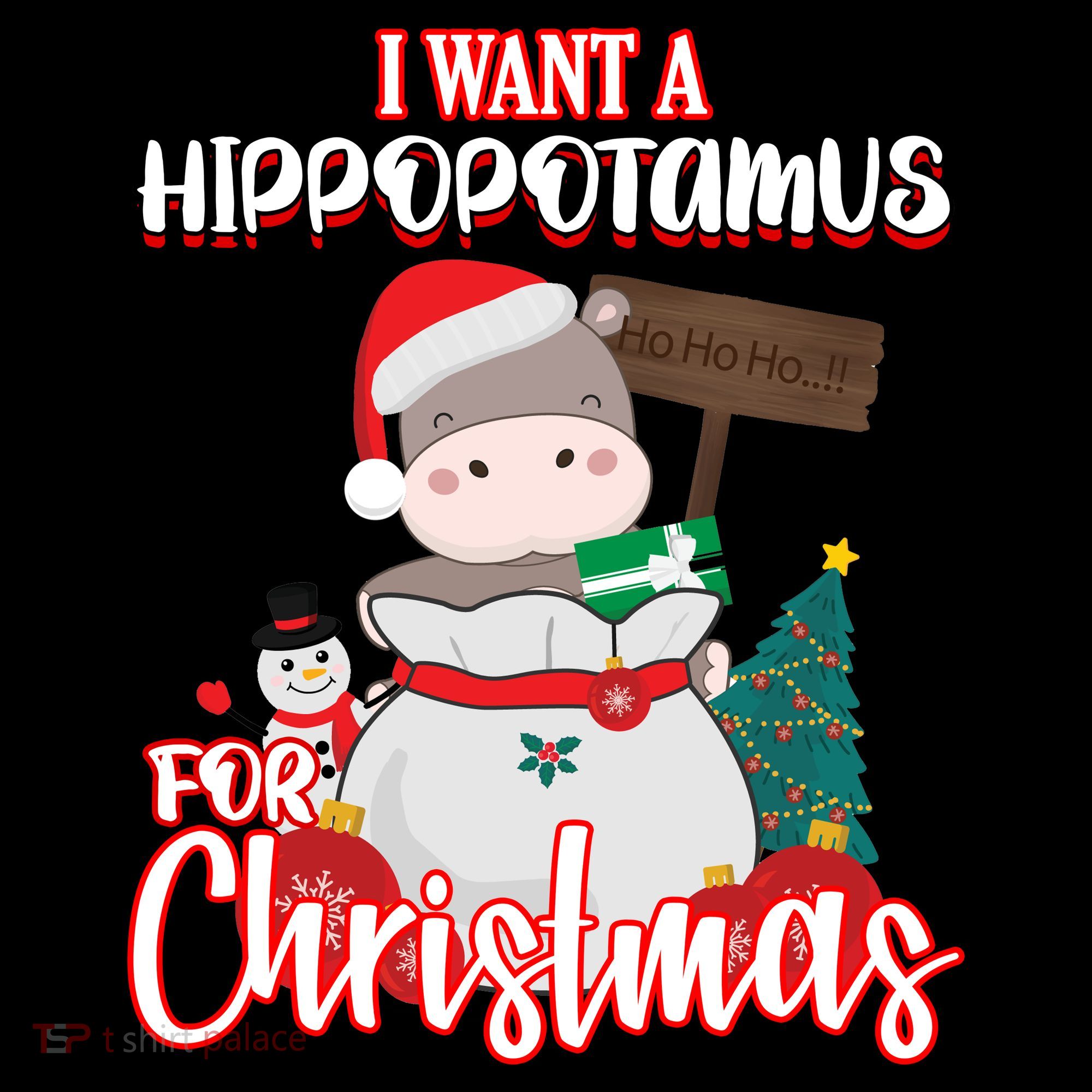 I Want A Hippopotamus For Christmas Ho Ho Ho Coffee Mug