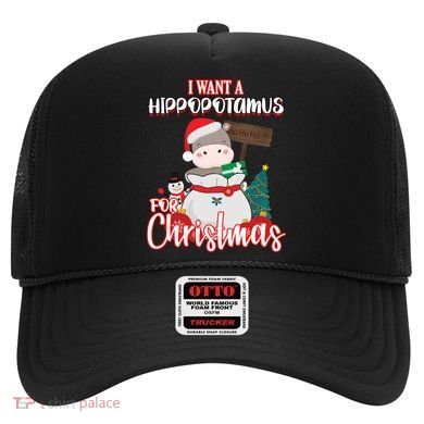 I Want A Hippopotamus For Christmas Ho Ho Ho Hat