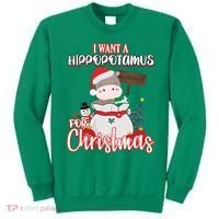I Want A Hippopotamus For Christmas Ho Ho Ho Sweatshirt thumb 0