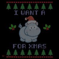 I Want A Hippopotamus For Christmas Ugly Coffee Mug thumb 5