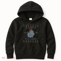 I Want A Hippopotamus For Christmas Ugly Kids Hoodie thumb 0