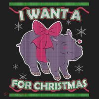 I Want A Hippopotamus Ugly Christmas Sweater Hat thumb 2