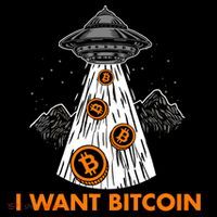 I Want Bitcoin BTC Crypto Currency UFO Coffee Mug thumb 5