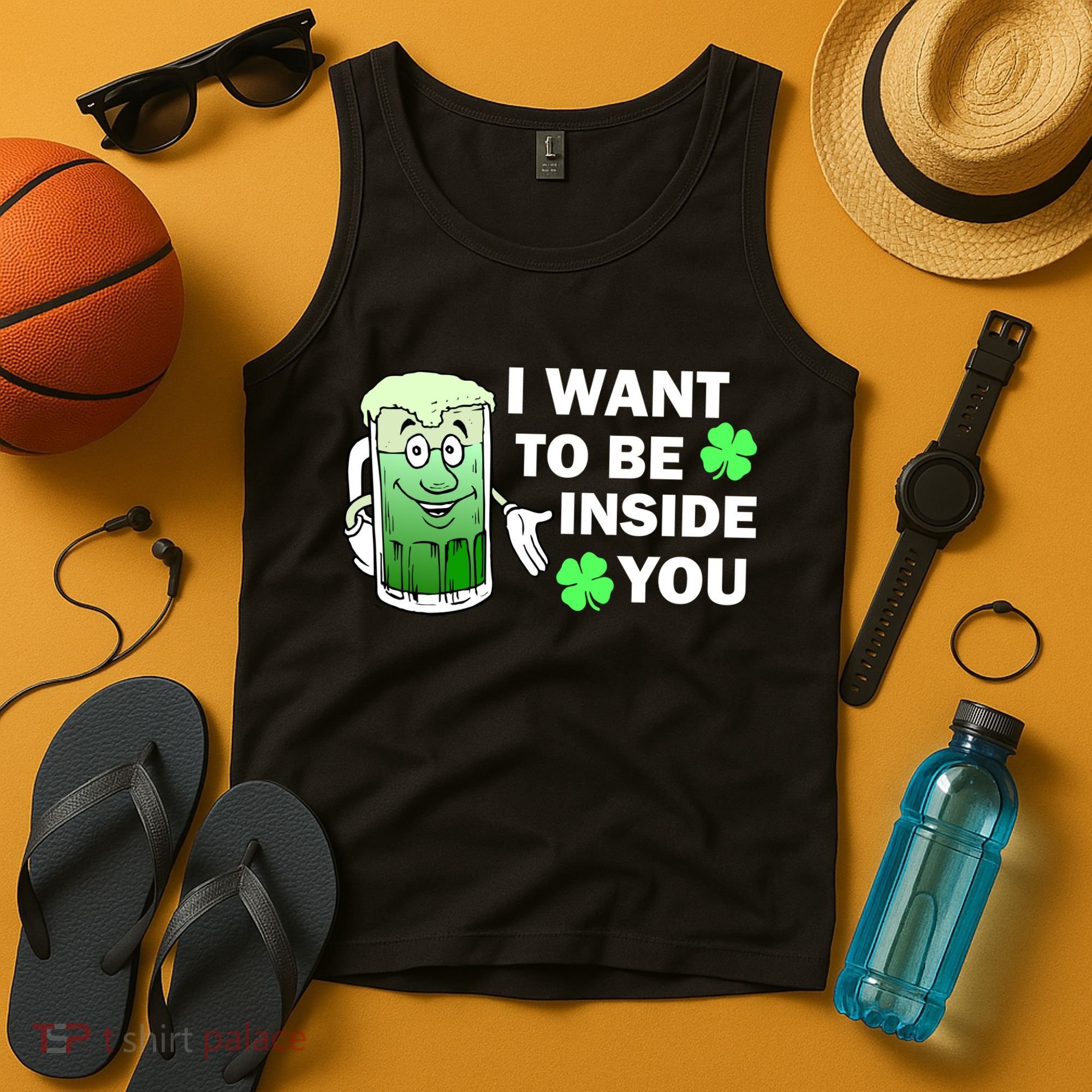 I Want To Be Inside You Beer Tank Top