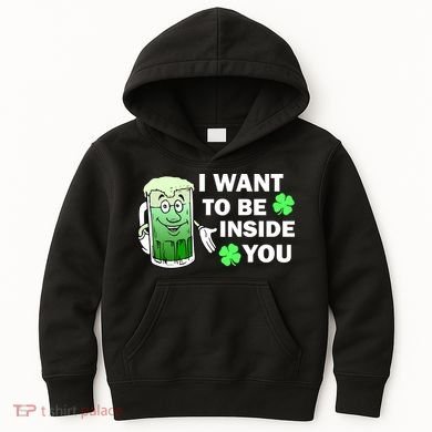 I Want To Be Inside You Beer Kids Hoodie