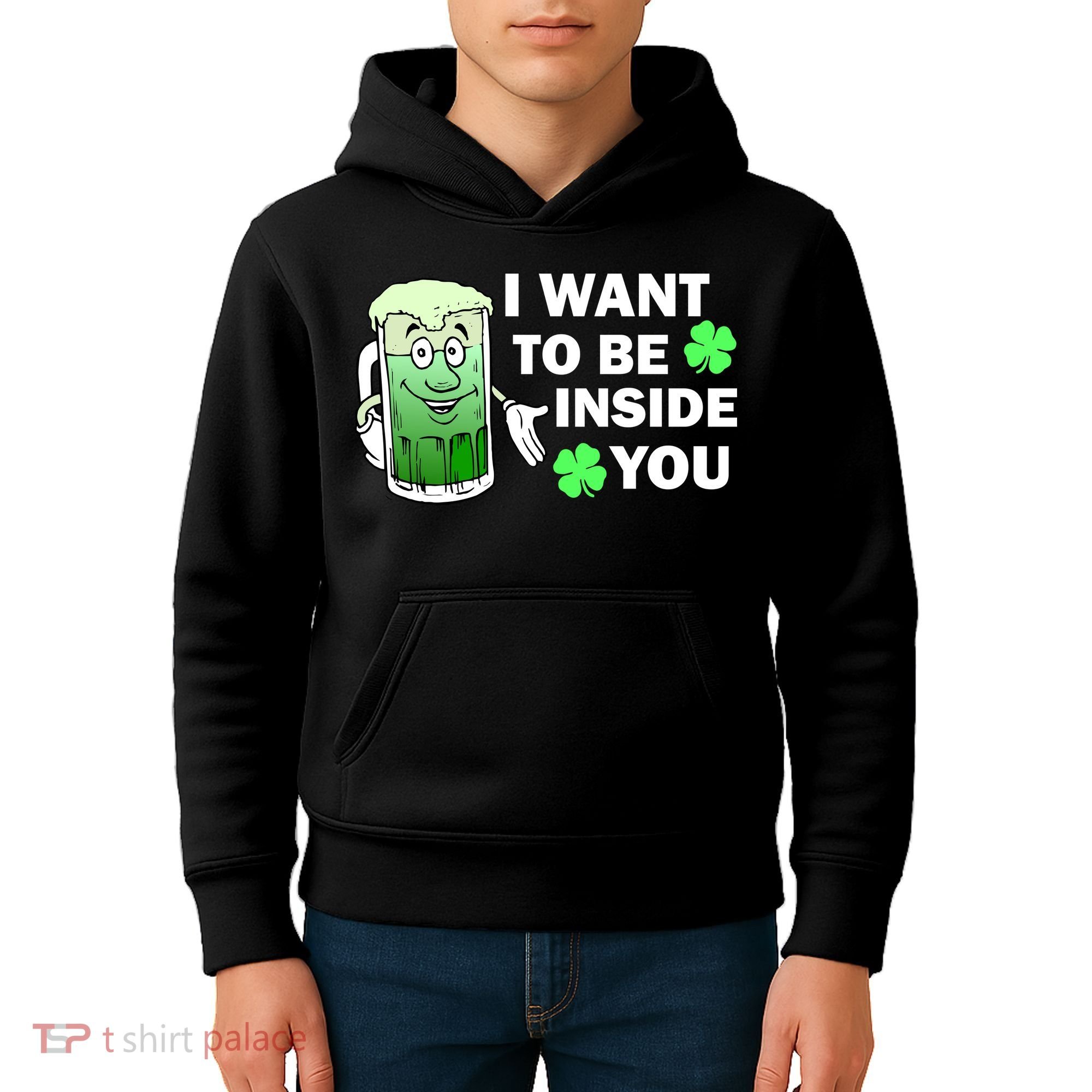 I Want To Be Inside You Beer Kids Hoodie
