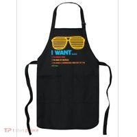 I Want To Break Free Ride Bicycle Want It All Apron thumb 0