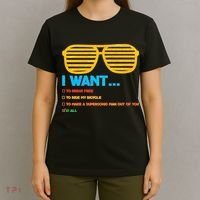 I Want To Break Free Ride Bicycle Want It All T-Shirt thumb 4