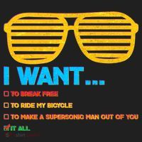 I Want To Break Free Ride Bicycle Want It All Tumbler thumb 3