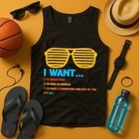 I Want To Break Free Ride Bicycle Want It All Tank Top thumb 4