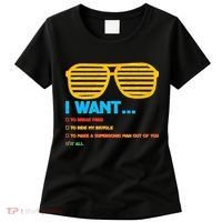 I Want To Break Free Ride Bicycle Want It All Women's T-Shirt thumb 0