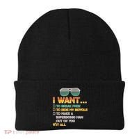 I Want To Break Free To Ride My Bicycle It All Sunglasses Beanie thumb 0
