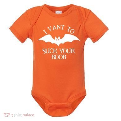 I Want To Suck Your Boob Baby Bodysuit