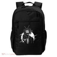 I Want You Television Retro Funny Backpack thumb 0