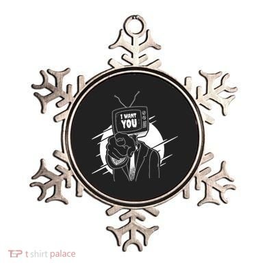 I Want You Television Retro Funny Ornament