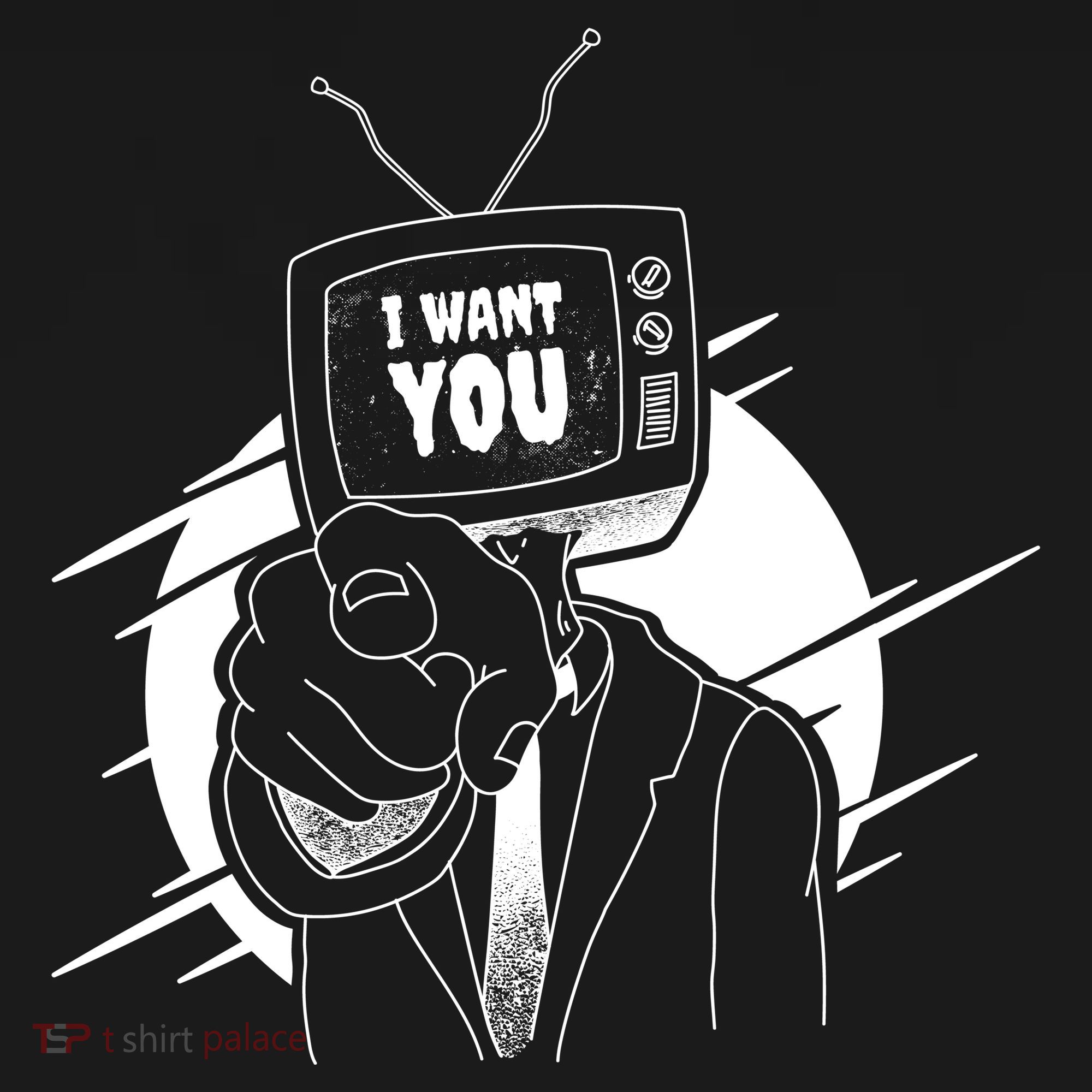 I Want You Television Retro Funny Ornament