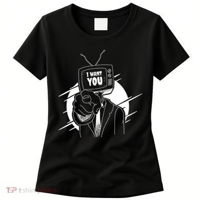 I Want You Television Retro Funny Women's T-Shirt