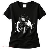 I Want You Television Retro Funny Women's T-Shirt thumb 0