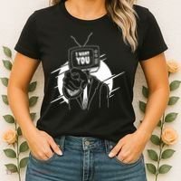 I Want You Television Retro Funny Women's T-Shirt thumb 2