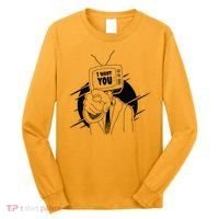 I Want You Television Retro Funny Long Sleeve Shirt thumb 0