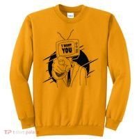 I Want You Television Retro Funny Sweatshirt thumb 0
