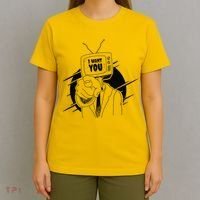 I Want You Television Retro Funny T-Shirt thumb 4