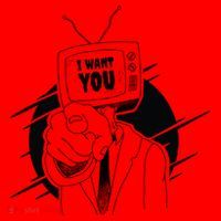 I Want You Television Retro Funny Santa Hat thumb 1