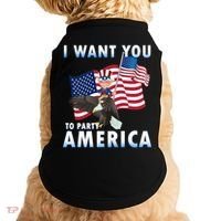 I Want You To Party America Doggie Tank thumb 0