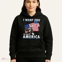 I Want You To Party America Hoodie thumb 5