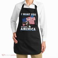 I Want You To Party America Apron thumb 2