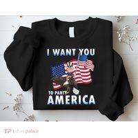 I Want You To Party America Sweatshirt thumb 2
