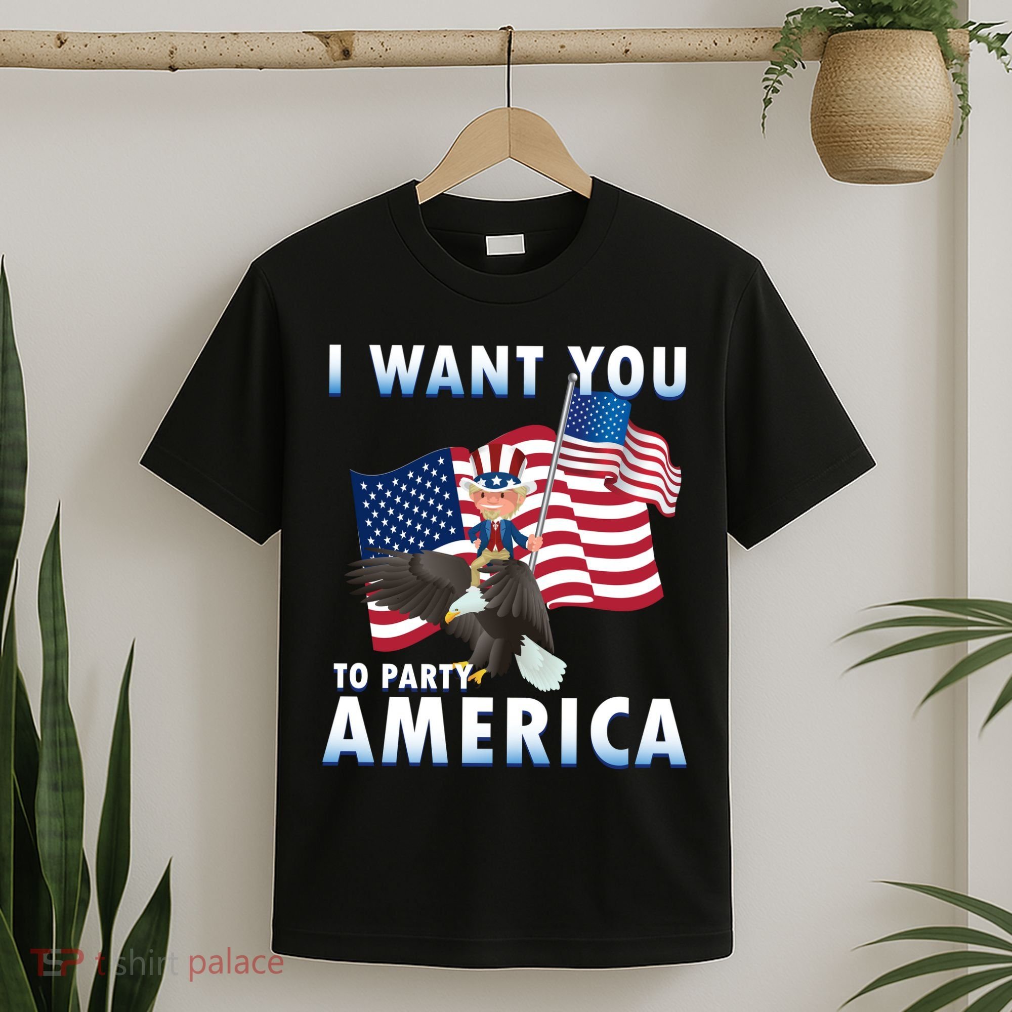 I Want You To Party America T-Shirt