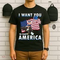 I Want You To Party America T-Shirt thumb 6