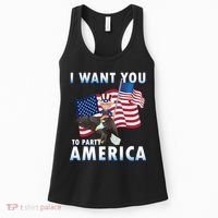 I Want You To Party America Women's Tank Top thumb 0