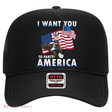 I Want You To Party America Hat