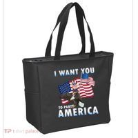 I Want You To Party America Tote Bag thumb 2