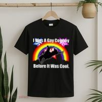 I Was A Gay Cowboy Before It Was Cool T-Shirt thumb 2