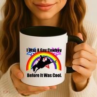 I Was A Gay Cowboy Before It Was Cool Coffee Mug thumb 3