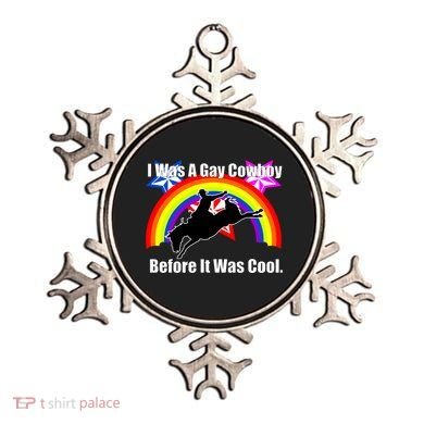 I Was A Gay Cowboy Before It Was Cool Ornament