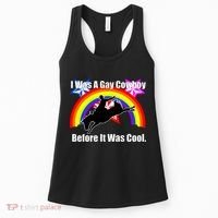 I Was A Gay Cowboy Before It Was Cool Women's Tank Top thumb 0