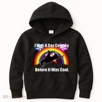 I Was A Gay Cowboy Before It Was Cool Kids Hoodie thumb 0