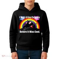 I Was A Gay Cowboy Before It Was Cool Kids Hoodie thumb 4