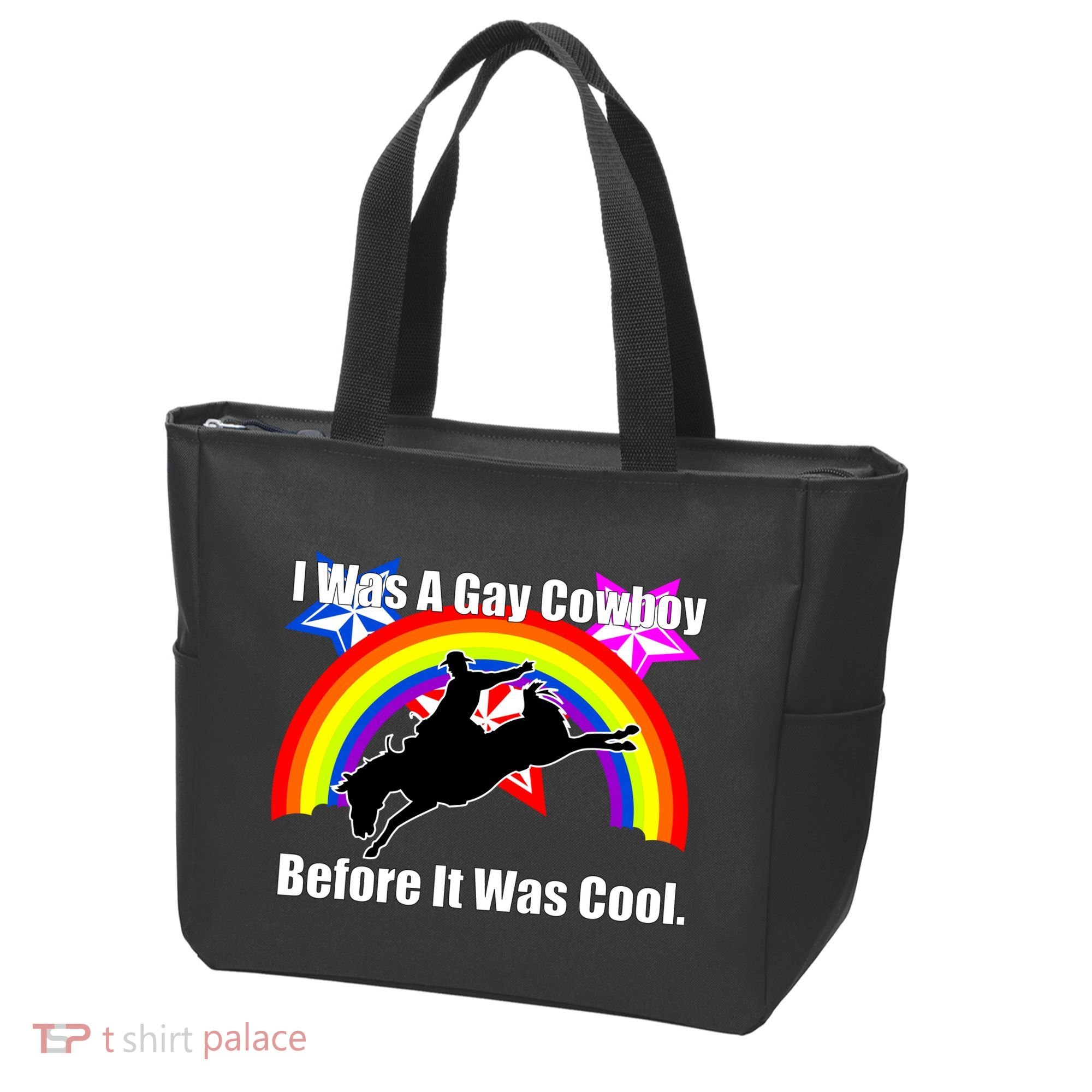 I Was A Gay Cowboy Before It Was Cool Tote Bag